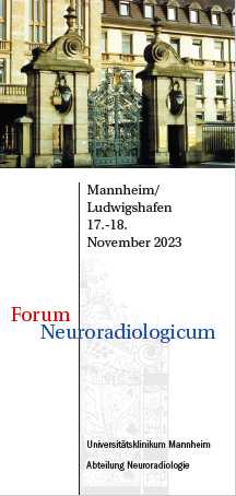 Forum Neuroradiologicum 2023, Programm
